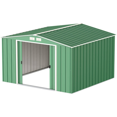 BillyOh Partner Eco Apex Roof Metal Shed - 10x10 Apex Eco - 6