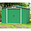 BillyOh Partner Eco Apex Roof Metal Shed - 10x8 Apex Eco