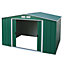 BillyOh Partner Eco Apex Roof Metal Shed - 10x8 Apex Eco