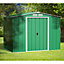 BillyOh Partner Eco Apex Roof Metal Shed - 8x6 Apex Eco