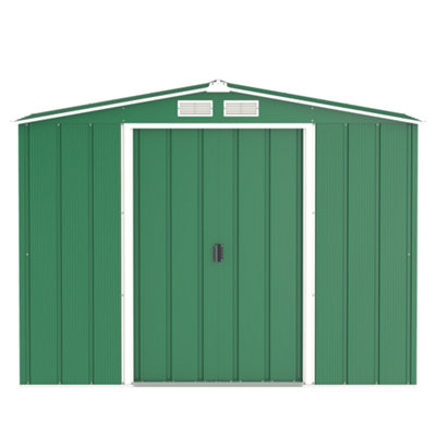 BillyOh Partner Eco Apex Roof Metal Shed - 8x6 Apex Eco - 4