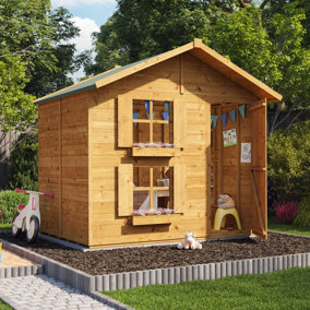 B&q on sale wooden playhouse