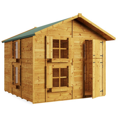 BillyOh Peardrop Extra Playhouse with Bunk - 8 x 7 - 5