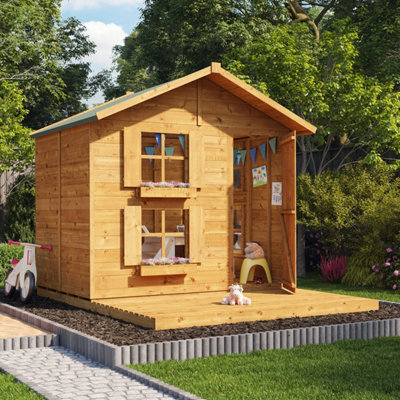 BillyOh Peardrop Extra Playhouse With Platform - 6 X 7 | DIY At B&Q