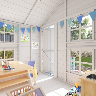 BillyOh Peardrop Extra Playhouse with Platform - 6 x 7 - 6
