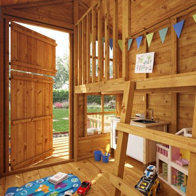 BillyOh Peardrop Junior Playhouse with Bunk - 6 x 5