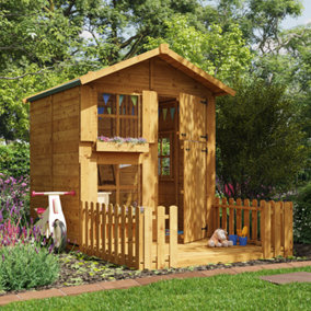 BillyOh Peardrop Junior Playhouse with Platform - 6 x 5