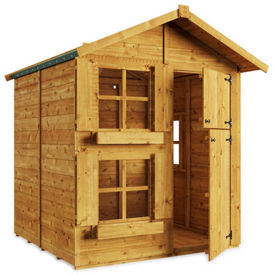 BillyOh Peardrop Junior Playhouse with Platform - 6 x 5 - 3