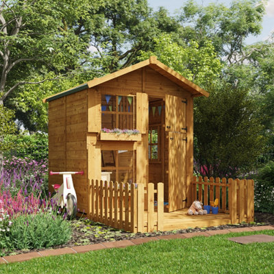 BillyOh Peardrop Junior Playhouse With Platform & Bunk - 6 X 5 | DIY At B&Q