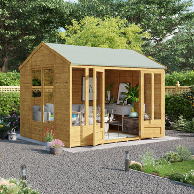 BillyOh Petra Tongue and Groove Reverse Apex Summerhouse - 10x8