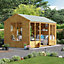 BillyOh Petra Tongue and Groove Reverse Apex Summerhouse - Pressure Treated - 12x8