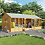 BillyOh Petra Tongue and Groove Reverse Apex Summerhouse - Pressure Treated - 20x10
