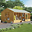 BillyOh Petra Tongue and Groove Reverse Apex Summerhouse - Pressure Treated - 20x10