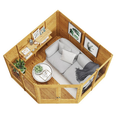 BillyOh Picton Corner Summerhouse - 7x7 - 4