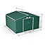 BillyOh Ranger Apex Metal Shed With Foundation Kit - 11x10 Dark Green