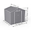 BillyOh Ranger Apex Metal Shed With Foundation Kit - 7x6 Light Grey