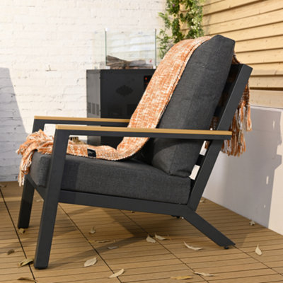 BillyOh Roman 5 Seater Aluminium Sofa Set - 3