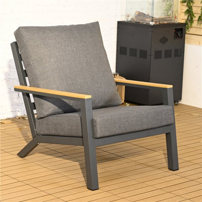 BillyOh Roman 5 Seater Aluminium Sofa Set - 6