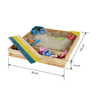 BillyOh Square Storage Sandpit - 6