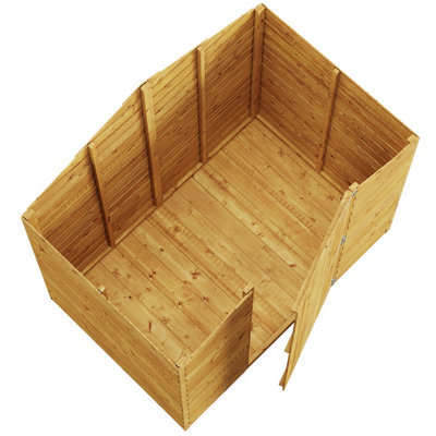 BillyOh Super Saver Overlap Apex Shed - 4x6 - 3
