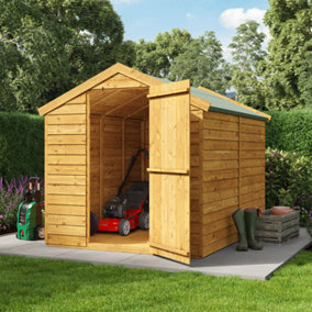 BillyOh Super Saver Overlap Apex Shed - 8x6