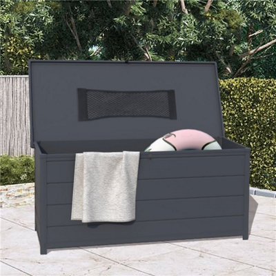 BillyOh Swindon Plastic Garden Storage Box Grey - 5ft x 2ft