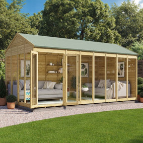 BillyOh Switch Apex Tongue and Groove Summerhouse - 16x8 - 11mm Thickness