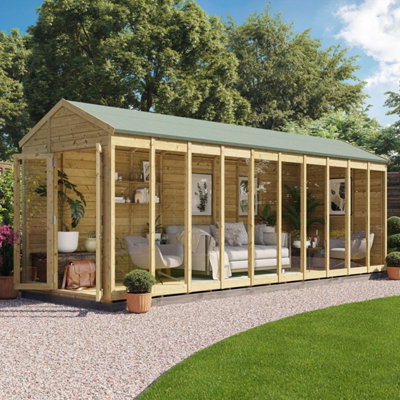 BillyOh Switch Apex Tongue and Groove Summerhouse - 20x6 - 11mm Thickness