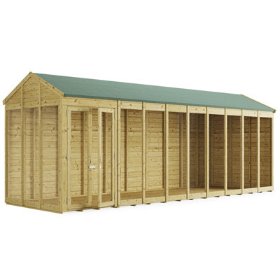 BillyOh Switch Apex Tongue and Groove Summerhouse - 20x6 - 11mm Thickness - 3