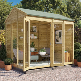 BillyOh Switch Apex Tongue and Groove Summerhouse - 8x6 - 11mm Thickness