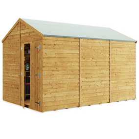 BillyOh Switch Overlap Apex Shed - 12x8 Windowless