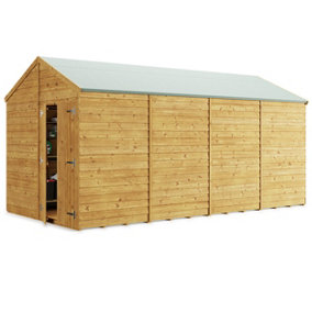 BillyOh Switch Overlap Apex Shed - 16x8 Windowless