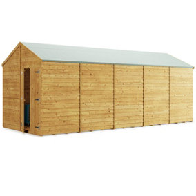 BillyOh Switch Overlap Apex Shed - 20x8 Windowless
