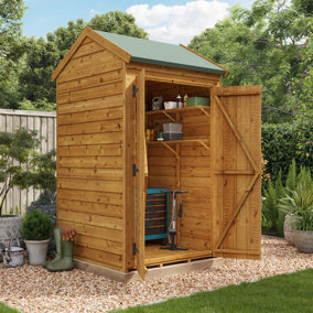 BillyOh Switch Overlap Apex Shed - 4x4 Windowless