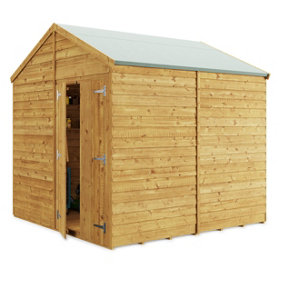 BillyOh Switch Overlap Apex Shed - 8x8 Windowless