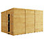 BillyOh Switch Overlap Pent Shed - 12x8 Windowless