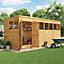 BillyOh Switch Overlap Pent Shed - 16x6 Windowed