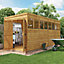BillyOh Switch Overlap Pent Shed - 16x6 Windowed