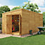 BillyOh Switch Overlap Pent Shed - 16x8 Windowless