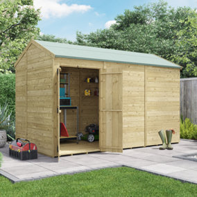 BillyOh Switch Tongue and Groove Apex Shed - 12x6 Windowless - 11mm Thickness