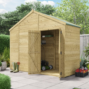 BillyOh Switch Tongue and Groove Apex Shed - 4x10 Windowless - 11mm Thickness