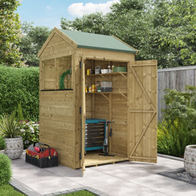 BillyOh Switch Tongue and Groove Apex Shed - 4x4 Windowed - 11mm Thickness