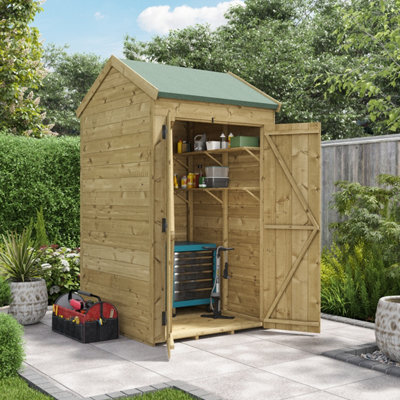 BillyOh Switch Tongue and Groove Apex Shed - 4x4 Windowless - 11mm ...