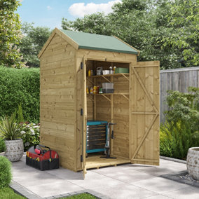 BillyOh Switch Tongue and Groove Apex Shed - 4x4 Windowless - 11mm Thickness