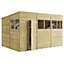 BillyOh Switch Tongue and Groove Pent Shed - 12x8 Windowed - 15mm Thickness