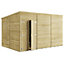 BillyOh Switch Tongue and Groove Pent Shed - 12x8 Windowless - 11mm Thickness