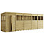 BillyOh Switch Tongue and Groove Pent Shed - 20x4 Windowed - 15mm Thickness