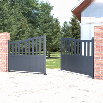 BillyOh Ward Aluminium Driveway Gate - 340 x 140