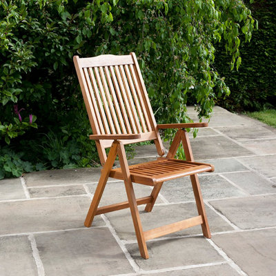 BillyOh Windsor 1m Octagonal Garden Dining Set (2-4 Seater) - 2 x Recliner Chair & Table - 4