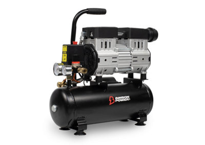 Power Air Compressor 24 Litre Tank Capacity, Low Noise, Portable